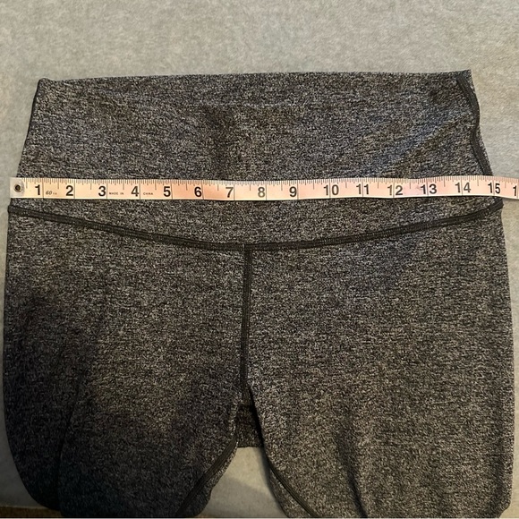 Lululemon Wunder Under Hi-Rise Tight 28 Heathered Black size 10 - Picture 6 of 10